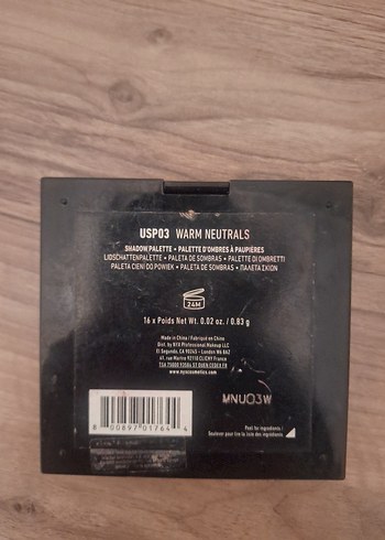 NYX Ultimate Göz Farı Paleti - Kahve Tonları - Görsel 3