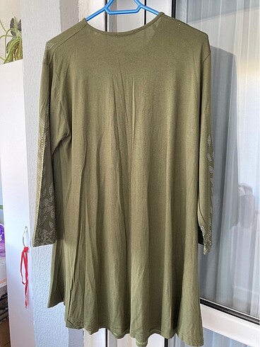 xl Beden yeşil Renk Bayan tunik