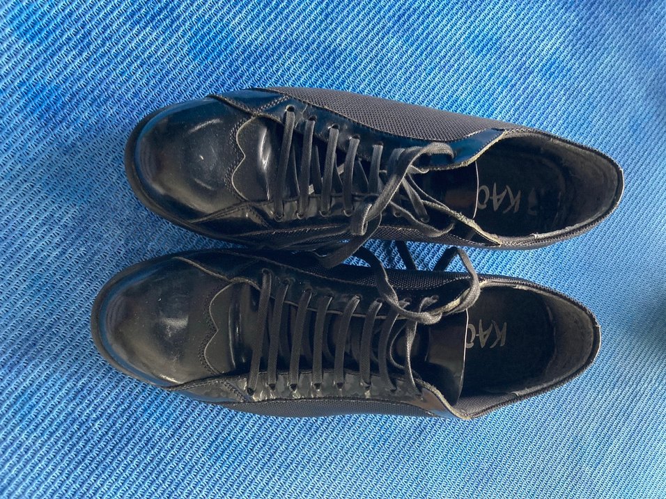 Erkek Siyah Street Wear Bağcıklar Sakız Adasından alındı - Görsel 2