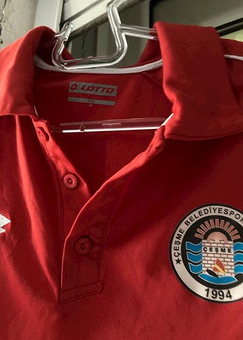 Kırmızı Düğmeli Erkek Polo Tişört 50/70 ölçüsü - Görsel 3