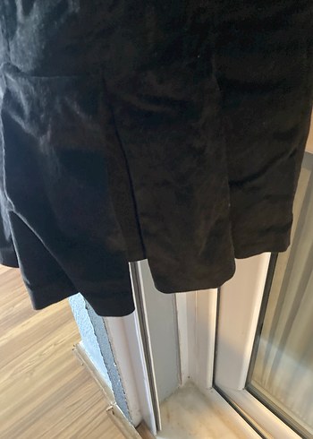 Kahverengi fitilli kadife slopet - Görsel 5