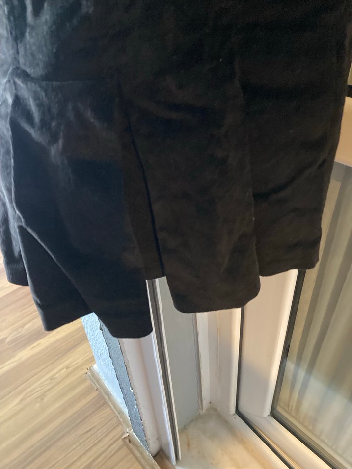 Kahverengi fitilli kadife slopet - Görsel 5