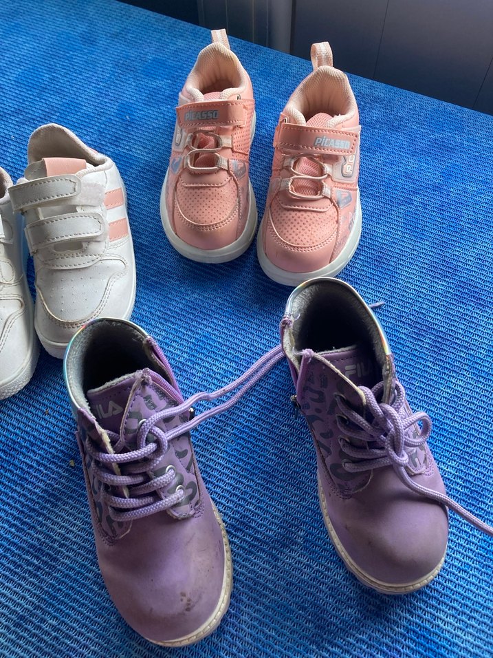 Mor Kız Çocuk Sneakers - 25/26/28 numaralı ayakkabı - Görsel 2