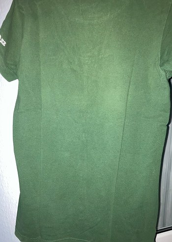 Erkek Yeşil Kısa Kollu Polo Tişört - Görsel 3