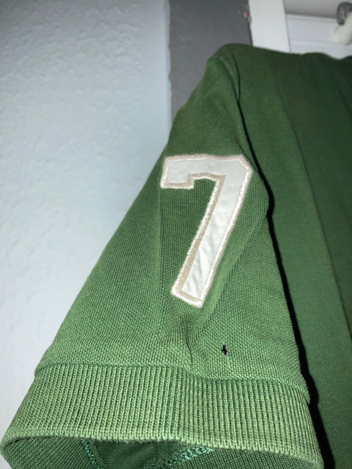 Erkek Yeşil Kısa Kollu Polo Tişört - Görsel 2