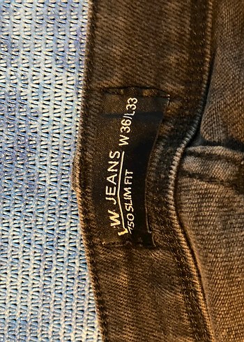 Siyah Rahat Erkek Kot Pantolon - Görsel 4