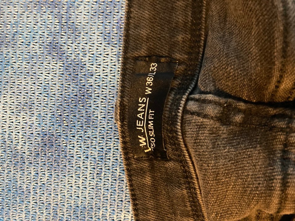 Siyah Rahat Erkek Kot Pantolon - Görsel 4