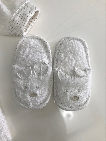 xs Beden Bebek bornoz set