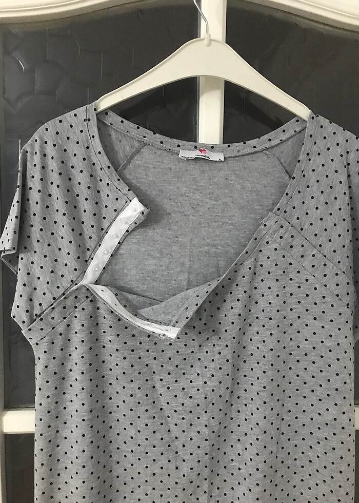 Luvmabelly emzirme özellikli gecelik - Görsel 2