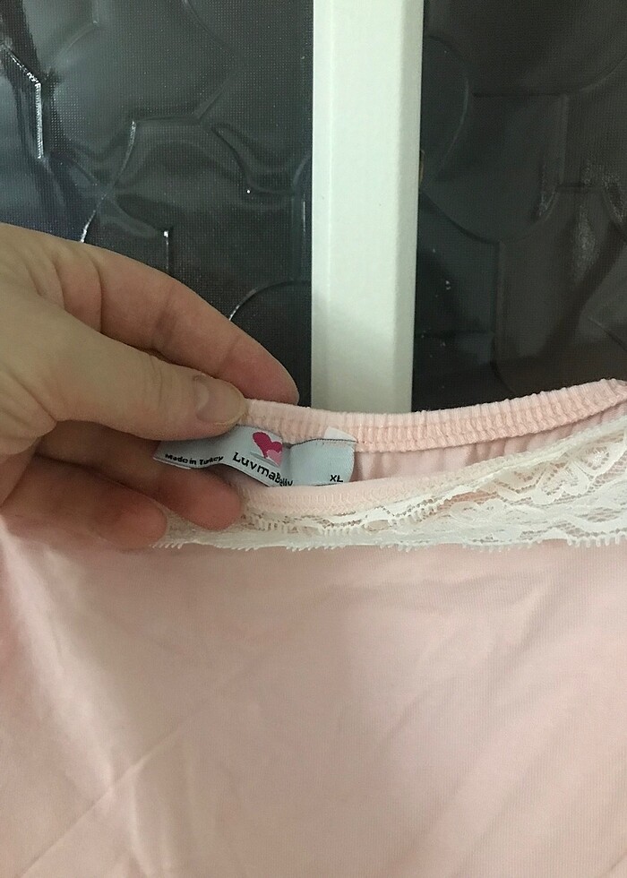 Luvmabelly emzirme özellikli gecelik xl - Görsel 3