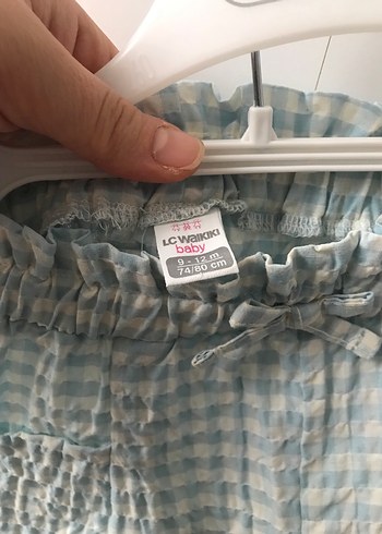 Nakışlı Vintage Kızlar Beyaz Kısa Kollu Gömlek şort takım - Görsel 3