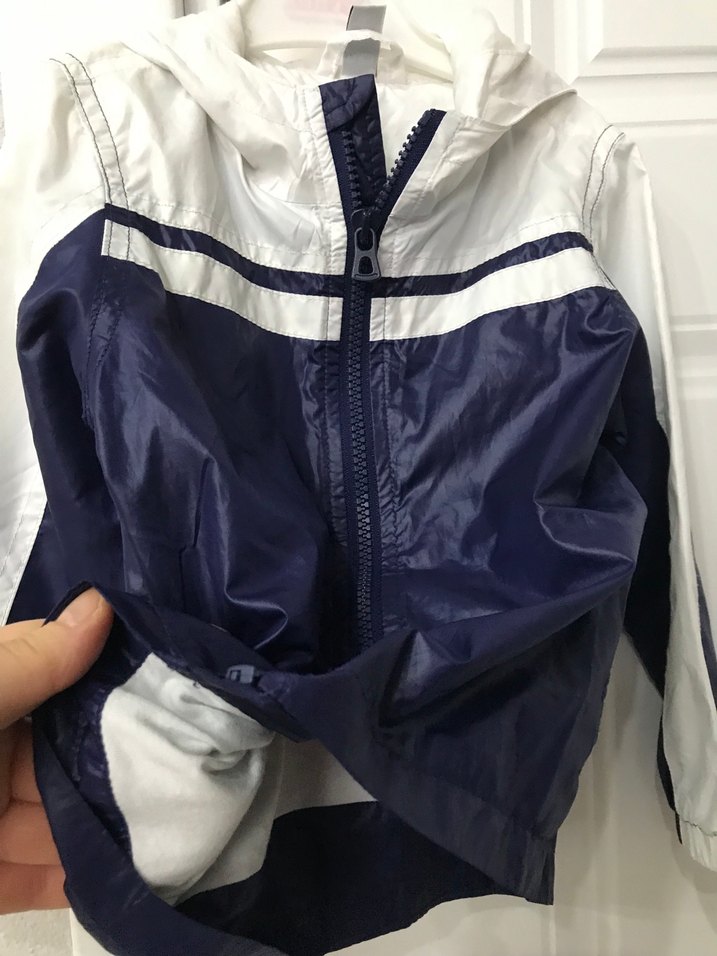 Panço 1,5-2 yaş Erkek Çocuk Lacivert Fermuarlı Yağmurluk - Görsel 2