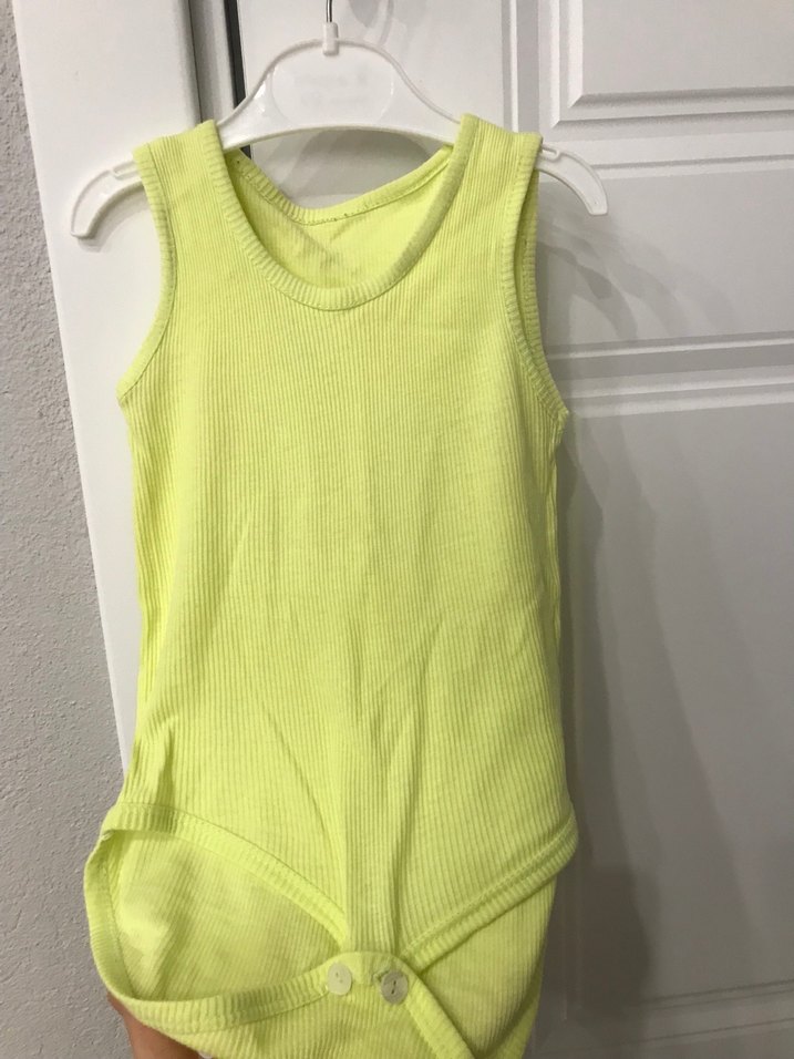 Sarı Bebek Atlet Body - Görsel 2