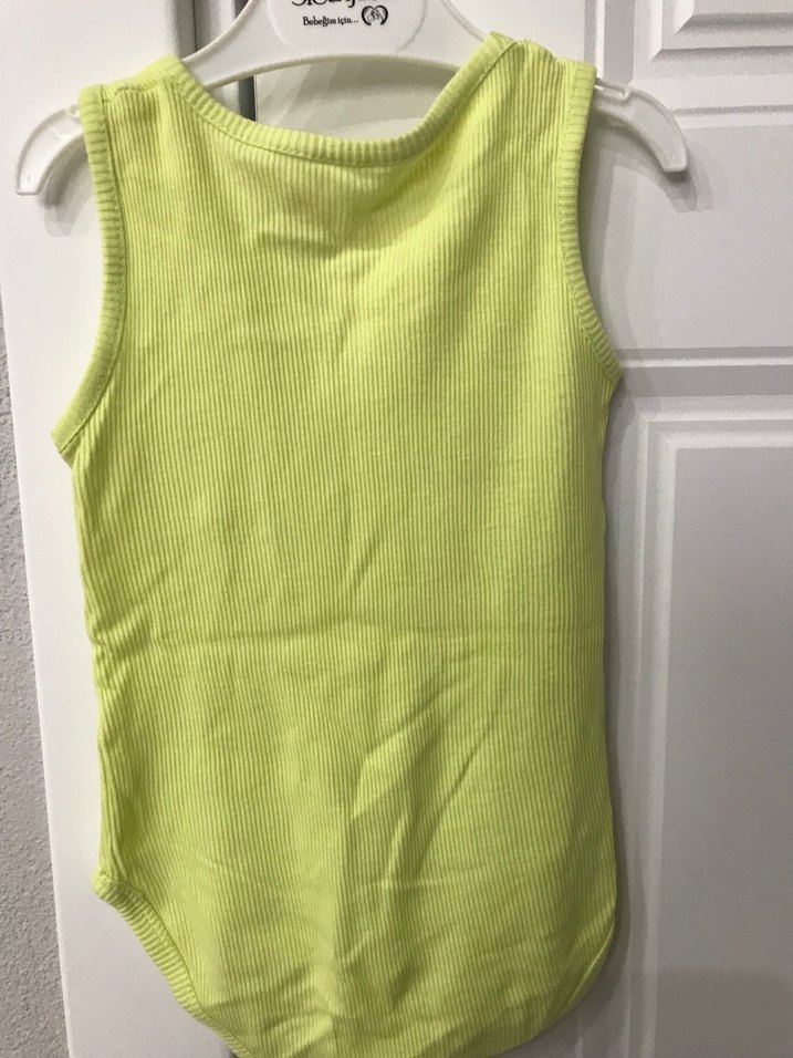 Sarı Bebek Atlet Body - Görsel 3