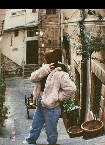 Pull and Bear Peluş kürk