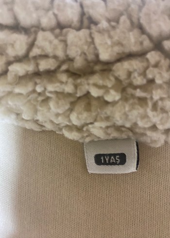 Bej Erkek Çocuk Kürk Detaylı Mont - Görsel 3