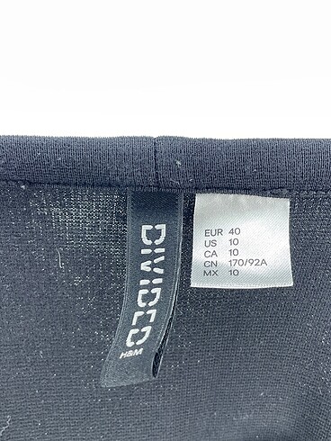 40 Beden siyah Renk H&M Kısa Elbise %70 İndirimli.