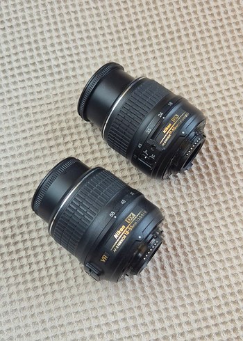 2 adet Nikon 18-55mm Lens (Tamirlik)