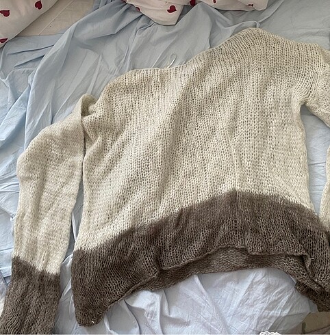 l Beden beyaz Renk Pull and bear tül üst