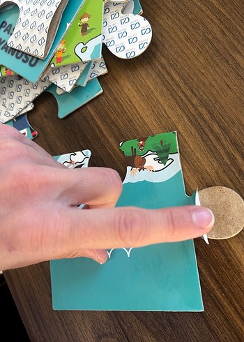 Diğer Çocuklar için Dünya Haritası Puzzle
