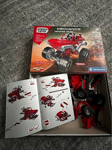 Clementoni Clementoni mekanik teknik Lego araba science&play