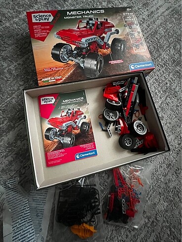 Beden Renk Clementoni mekanik teknik Lego araba science&play