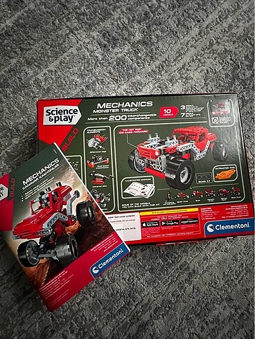 Beden Clementoni mekanik teknik Lego araba science&play