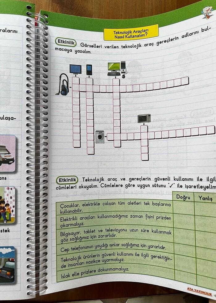 Okul defterim tüm dersler 2.sınıf ata yayıncılık ödev kitap - Görsel 3