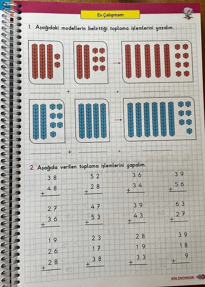 Okul defterim tüm dersler 2.sınıf ata yayıncılık ödev kitap - Görsel 2