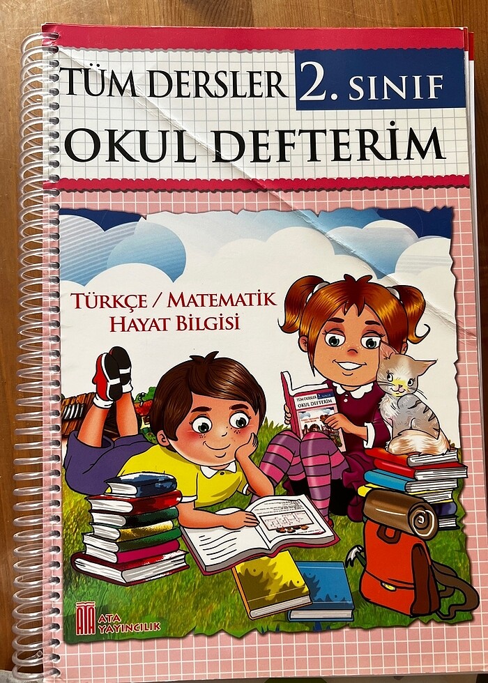 Okul defterim tüm dersler 2.sınıf ata yayıncılık ödev kitap - Görsel 5