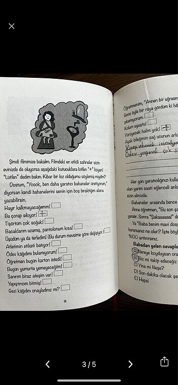 Beden Renk Çocuk okuma hikaye kitabı