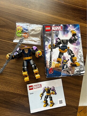 Diğer LEGO Marvel 76242 Thanos Robot Zırhı