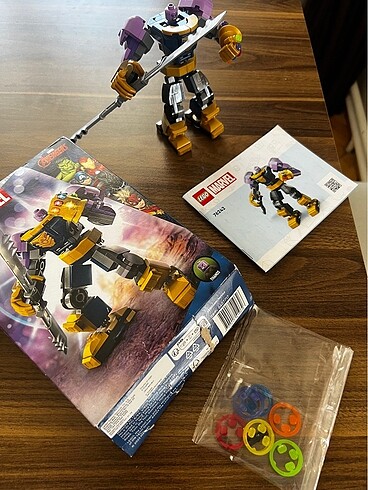 Beden Renk LEGO Marvel 76242 Thanos Robot Zırhı