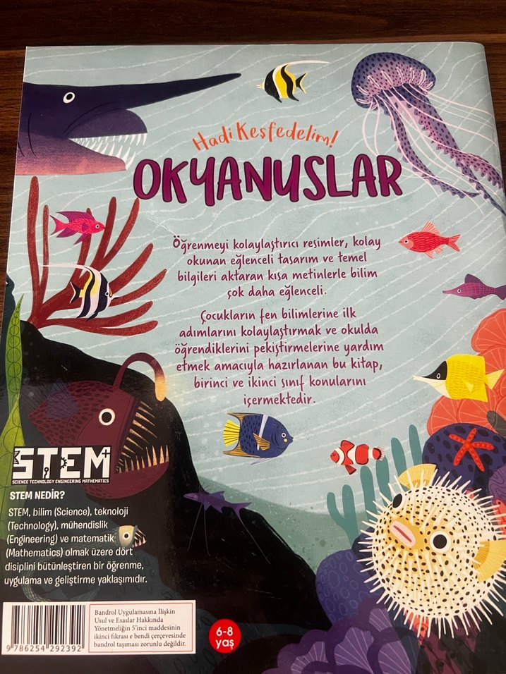 Hadi Keşfedelim: Okyanuslar Çocuk Kitabı - Görsel 2