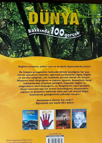 Dünya Hakkında 100 Gerçek Kitabı - Görsel 6