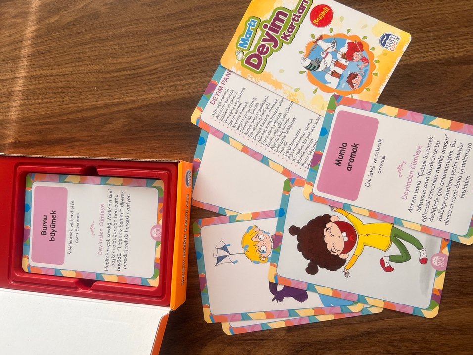 Martı Deyim Kartları - Resimli Çocuk Kitabı - Görsel 2