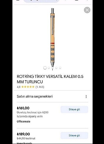 Rotring tikky kalem