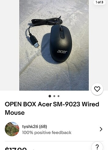 Acer sm9023 mouse