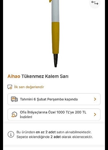 Tükenmez kalem