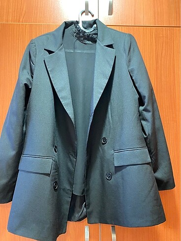 Uzun blazer ceket