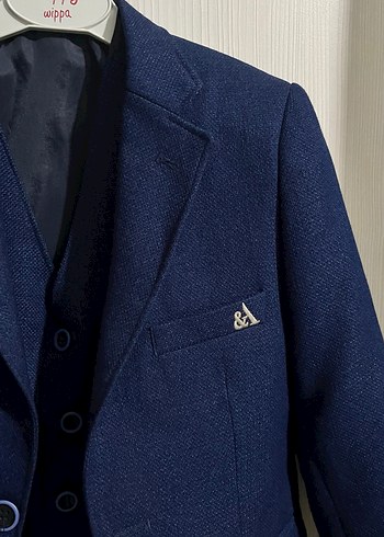 Koyu Mavi Çocuk Takım Elbise - Görsel 2