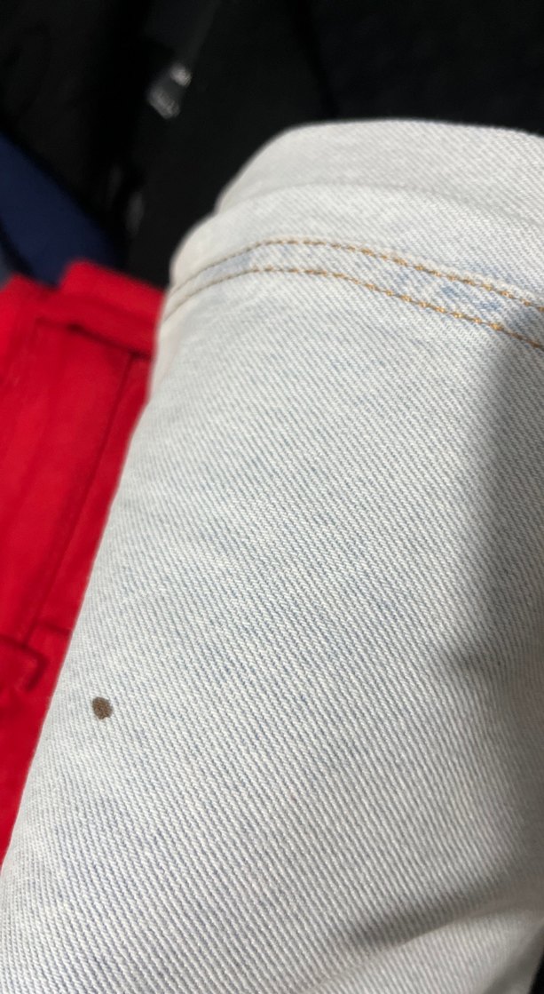 Mavi Beyaz Kadın Salaş Midi Denim Pantolon - Görsel 4