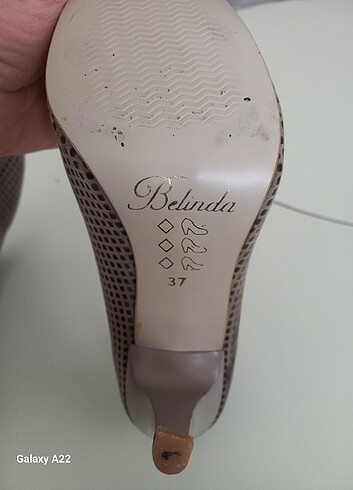 37 Beden Stiletto Ayakkabı 