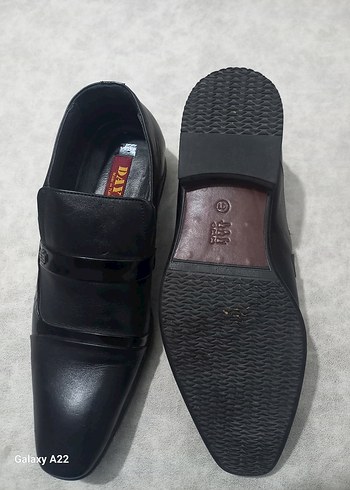 Siyah Klasik Tokalı Erkek Ayakkabı - Görsel 4
