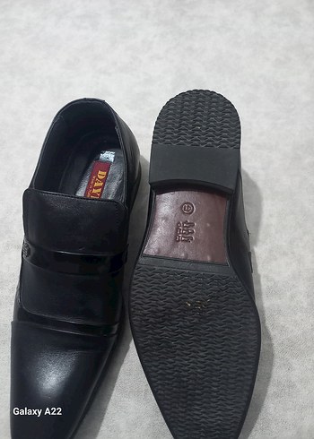 Siyah Klasik Tokalı Erkek Ayakkabı - Görsel 6