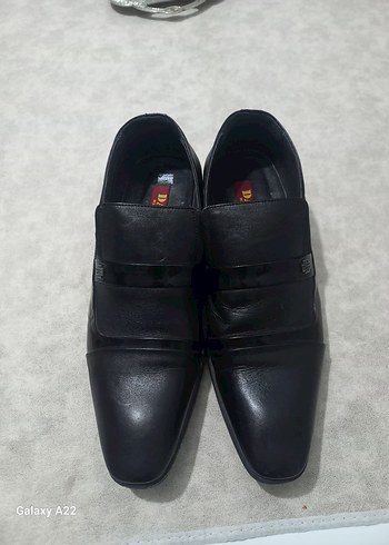 Siyah Klasik Tokalı Erkek Ayakkabı - Görsel 5