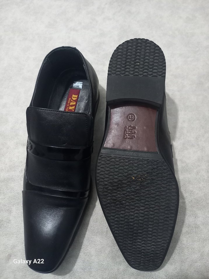 Siyah Klasik Tokalı Erkek Ayakkabı - Görsel 4