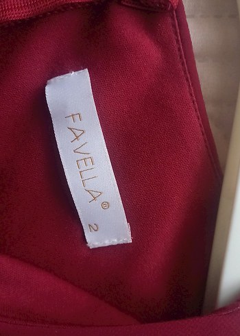 Bordo Uzun Kollu Yüksek Yakalı Henna Elbise - Görsel 8