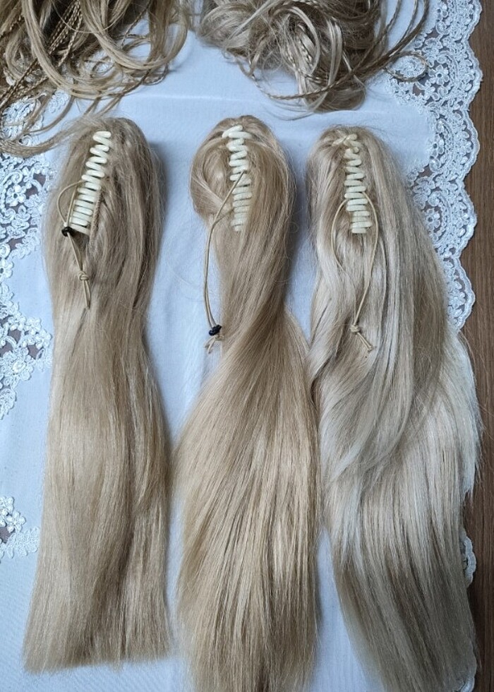 At kuyruğu ve dağınık topuz lastikleri - Görsel 3