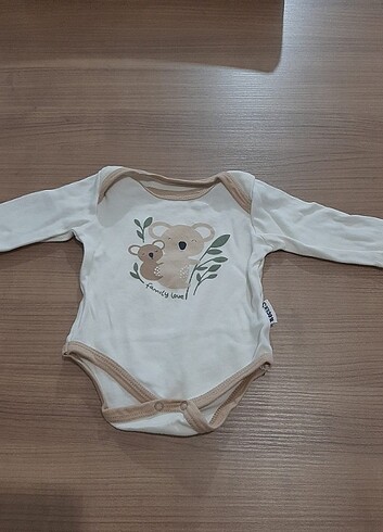Yenidoğan Beden 3 adet çıtçıtlı body